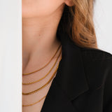 the gold-plated layered set